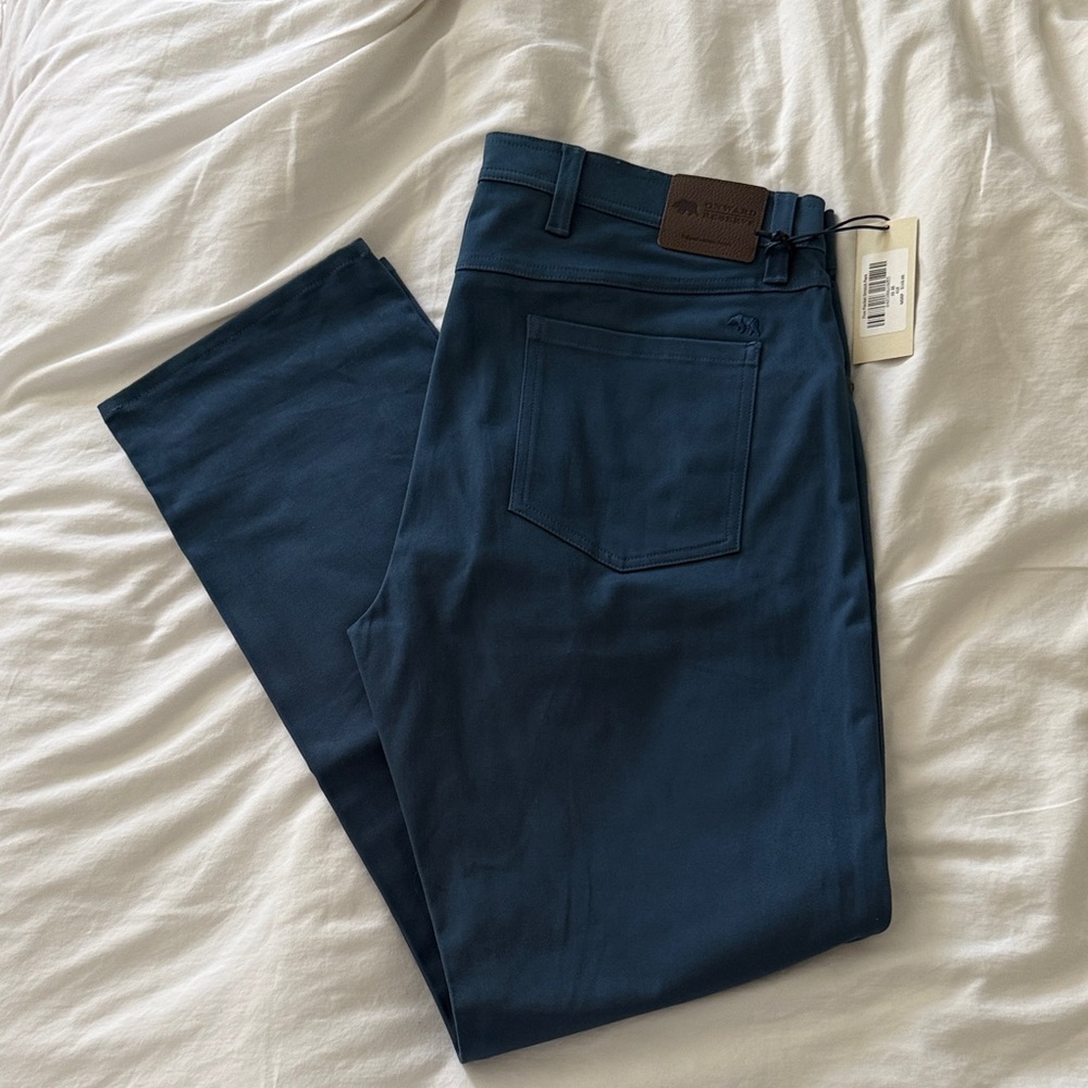 Onward Reserve Five Pocket Stretch Blue Pants